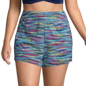 Lands' End Chlorine-Resistant 3-Inch Swim Shorts